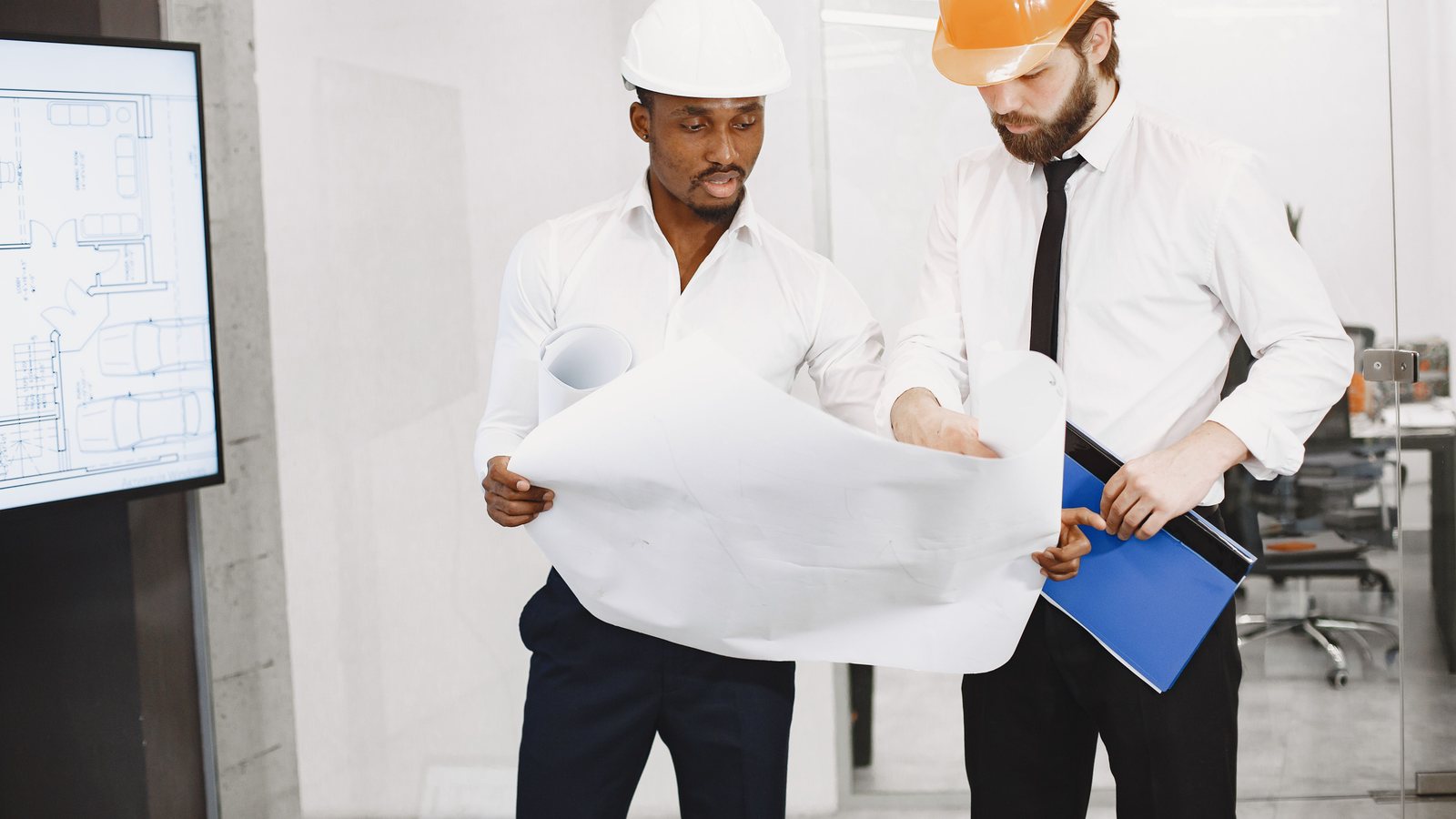 Development professional mapping adjoining property lots and site constraints