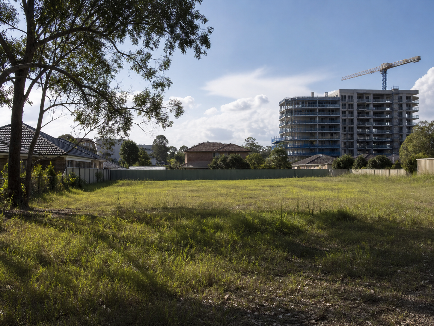 Vacant rural-urban fringe land earmarked for possible future rezoning